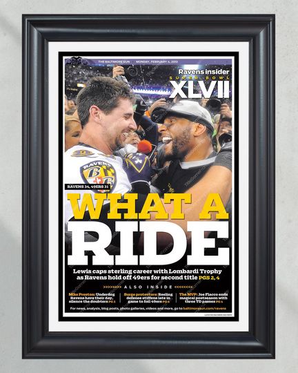2013 Baltimore Ravens 'What a Ride' Super Bowl Celebration - Ray Lewis & Dennis Pitta