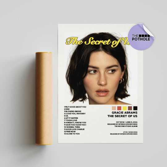 Gracie Abrams Poster | Music Tour Poster | Gift For Fan