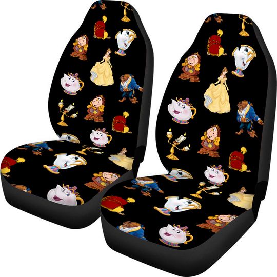 Beauty and the Beast Car Seat Covers | Disney Car Seat Covers | Car Seat Protector
