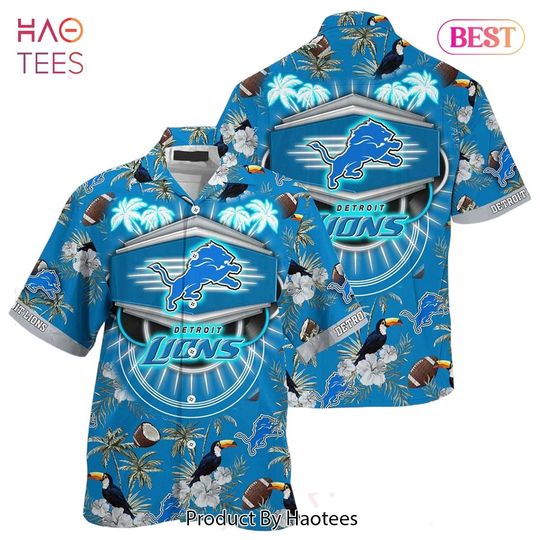Discover Detroit Lions Hawaiians Shirt, Game Day Football Hawaiians Shirt