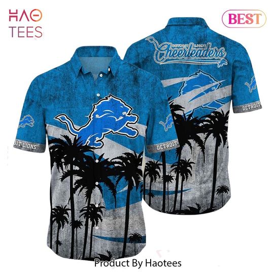 Retro Detroit Lions Hawaiians Shirt, Retro Lions Football Hawaiians Shirt