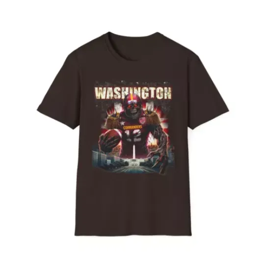 Washington Commanders horror T-Shirt - Unique football Fan Apparel
