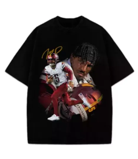 Jayden Daniels T-Shirt Washington Football Rookie Star Graphic Tee