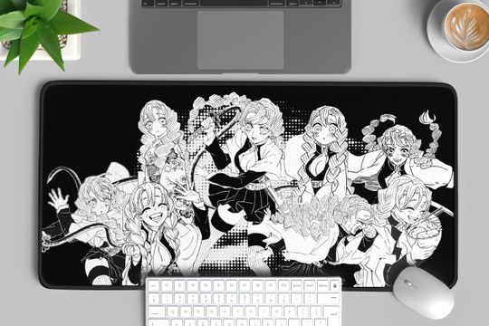 Mitsuri Kanroji demon Kimetsu no yaiba Anime Desk Mat