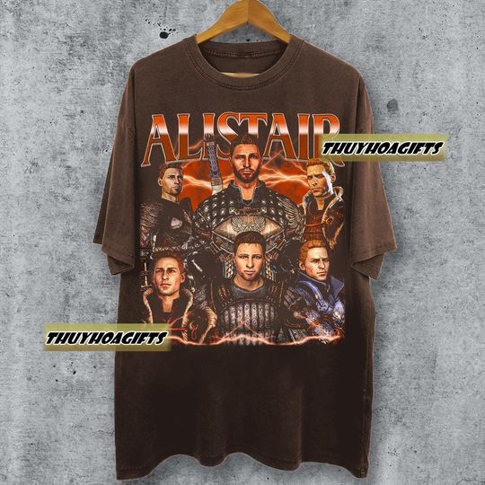 Limited Alistair Dragon Age Vintage 90s Bootleg T-shirt,  Alistair Bootleg Tee For Man And Women Unisex Shirt