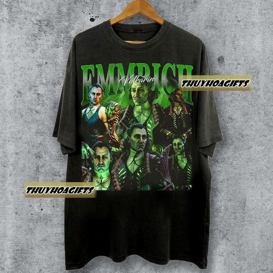 Limited Emmrich Volkarin Dragon Age Vintage 90s Bootleg T-shirt,  Emmrich Volkarin Bootleg Tee For Man And Women
