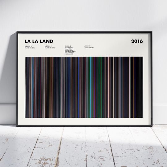Discover La La Land Poster, La La Land Print, La La Land Movie Poster, La La Land Wall Art, La La Land Colors