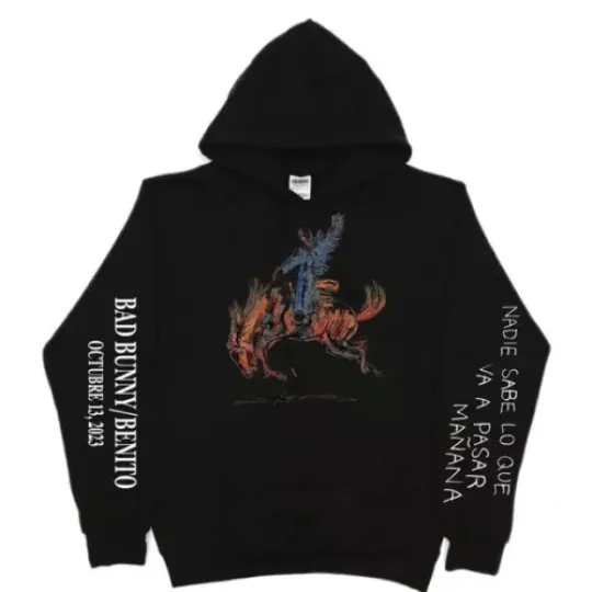 Bad Bunny Collection of Pullover Hoodies Sizes S-5XL New 2024 plenty to choose