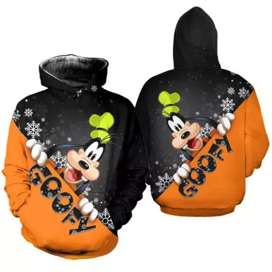 Goofy Dog Tis The Season 3D Hoodie