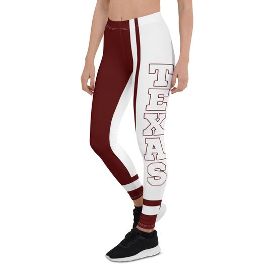Texas Football 3D Leggings