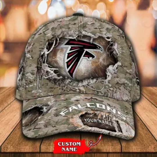 Atlanta Falcons-Personalized football Classic Cap