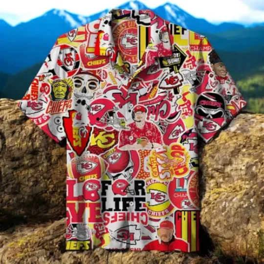 Kansas City Chiefs Hawaiian Shirt Fashion Best Hawaiian Shirts