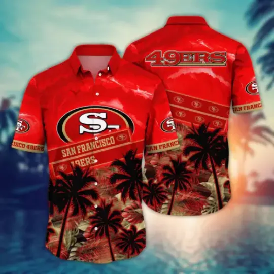 San Francisco 49Ers football Hawaiian Shirt