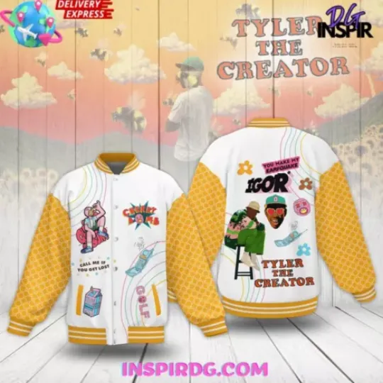 Tyler The Creator Limited Edition Baseball Jacket