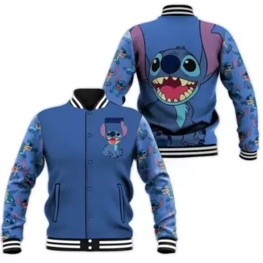 Lilo Stitch Baseball Jacket