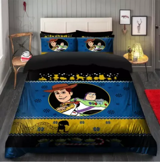 Toy Story Christmas Full Bedding  Set