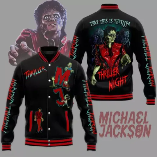 Mihael Jacson New Baseball Jacket For Fan