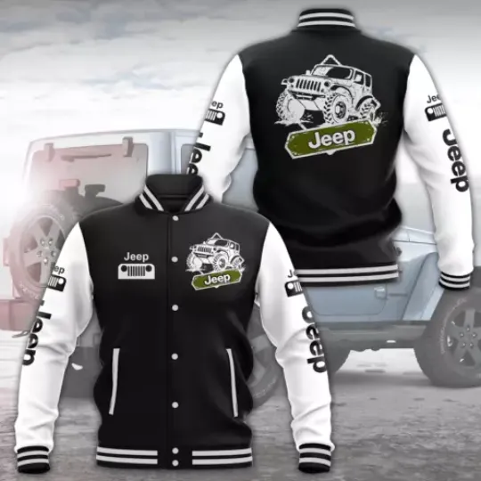 Discover Jeep Baseball Jacket