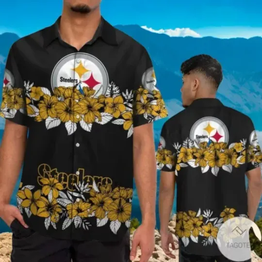 Pittsburgh Steeler Hawaiian Shirt