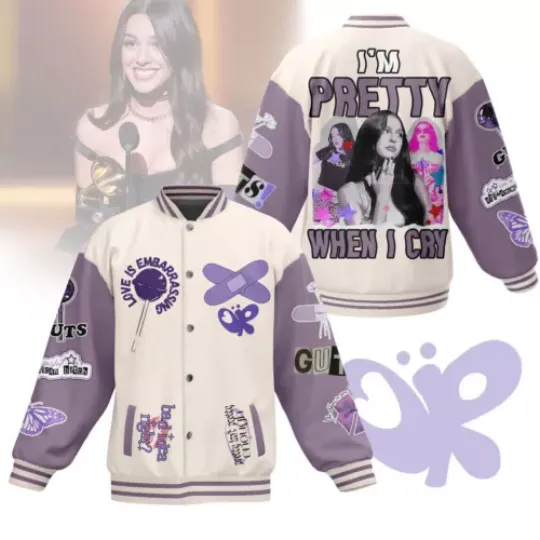 Olivia Rodrigo New Baseball Jacket For Fan