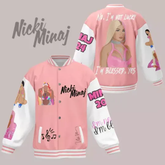 Nicki Minaj New Baseball Jacket For Fan
