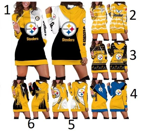 Pittsburgh Steeler Hoodies Dress Dress