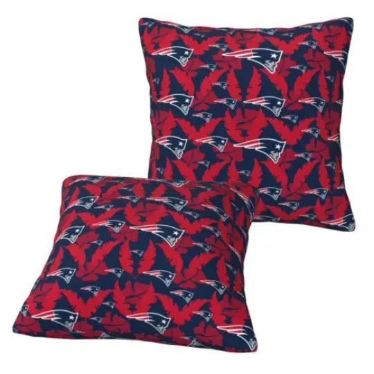 Discover New England Patriots Throw Pillow, Gift For Football Lover