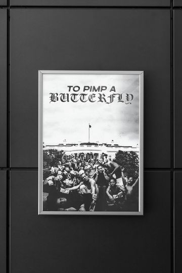 Kendrick Lamar | Kendrick Lamar To Pimp A Butterfly album | Kendrick Lamar To Pimp A Butterfly poster | Wall art | Home decor | Wall decor