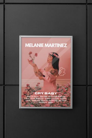 Melanie Martinez | Melanie Martinez Cry Baby album | Melanie Martinez Cry Baby poster | Wall art | Home decor | Wall decor