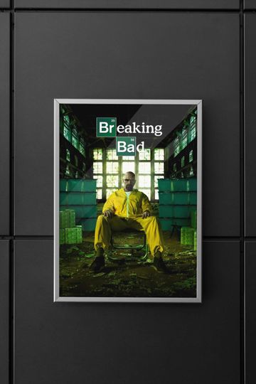 Breaking Bad | Breaking Bad poster | Breaking Bad series poster | Poster | Wall art | Home decor | Wall decor
