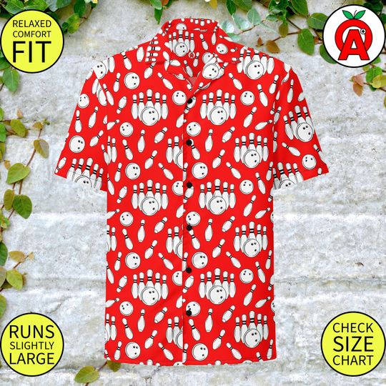 Premium Bowling Hawaiian Shirt - Unisex Gifts for Bowling Fans