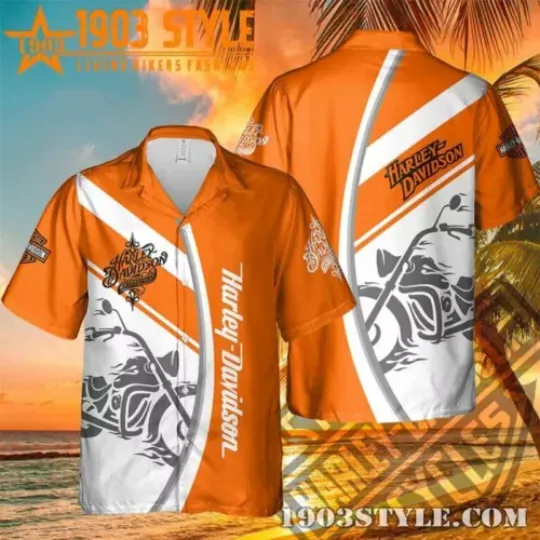 Hawaiian Shirt Haarleyy Davidson Hawaii Shirt Design 3D Full Printed Sizes S 8211