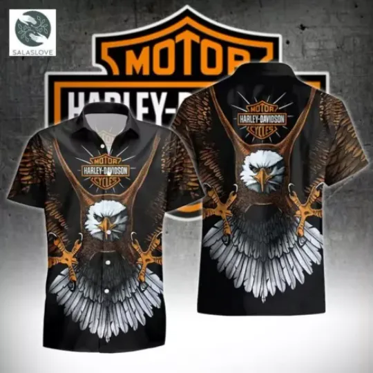 Hawaiian Shirt Haarleyy Davidson Hawaii Shirt Design 3D Full Printed
