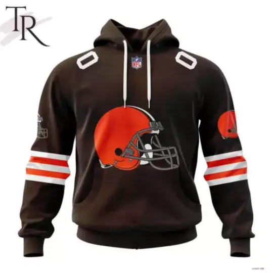 Personalized  Cleveland Browns 3D Hoodie