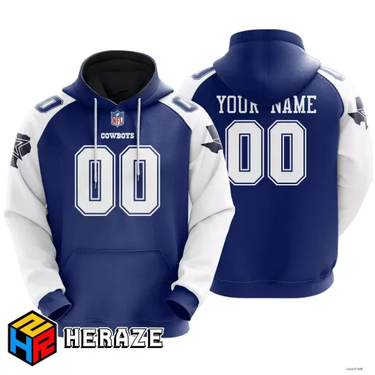 Personalized Dallas Cowboys 3D Hoodie