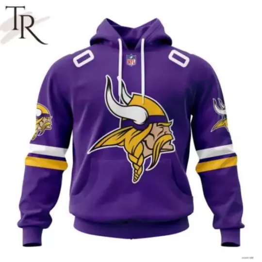 Personalized Minnesota Vikings 3D Hoodie