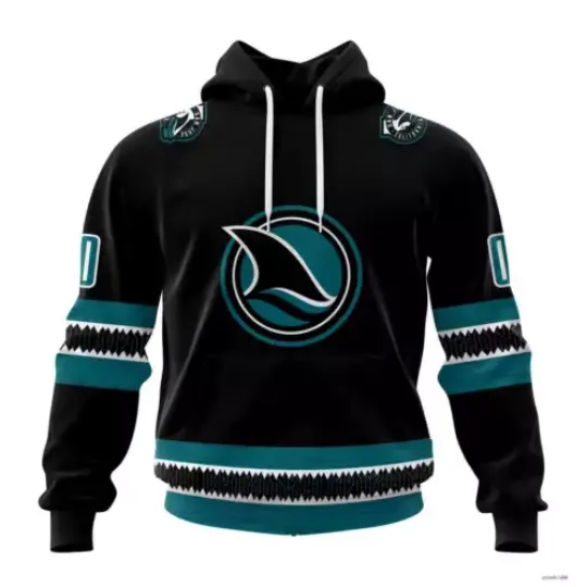 Personalized San Jose Sharks 3D Hoodie