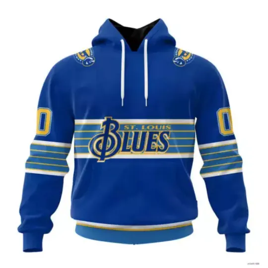 Personalized St. Louis Blues 3D Hoodie