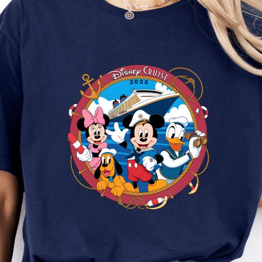 Disney Cruise 2025 T-Shirt, Friends Cruise T-Shirt, Family Holiday T-Shirt