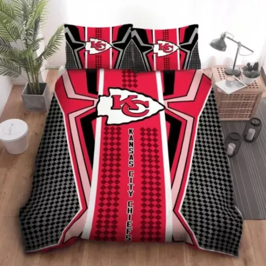 Kansas City Chiefs-Bedding Set, Gift For Fan