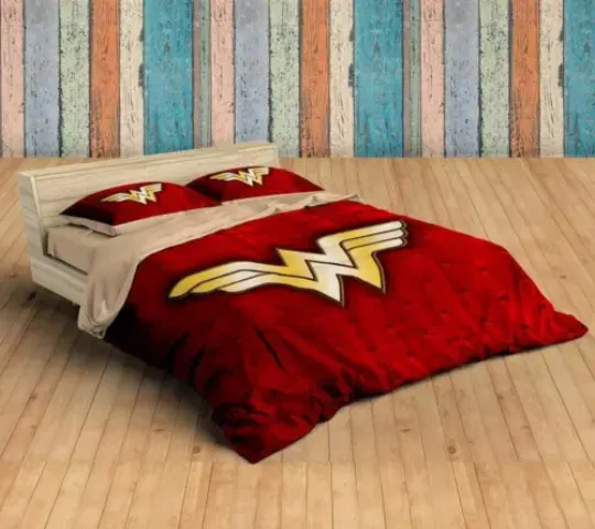 Movies Gift For Fans Wonder Woman Bedding Set, Gift For Fan