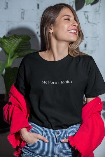Bad  Bunny Me Porto Bonita t-shirt loose fit