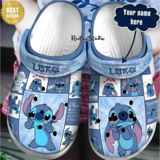 Customer name Lilo Stitch shoes, Cute Lilo Stitch