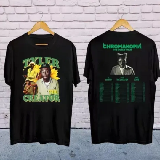 2025 Tour Tyler the Creator Chromakopia Unisex Shirt