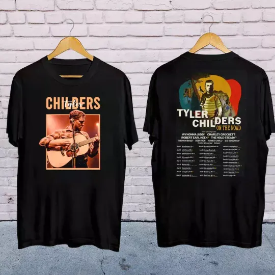 2025 Tyler Childers On The Road Tour Shirt Tyler Childers Graphic Shirt