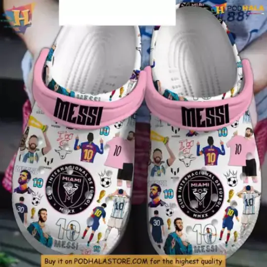Messi Shoes FC Fan Design Shoes, Tribute to Messi Number 10 Footwear