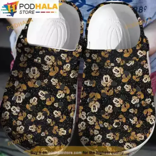 Iconic Mickey Mouse 3d Disney 3D Funny Clog Shoes