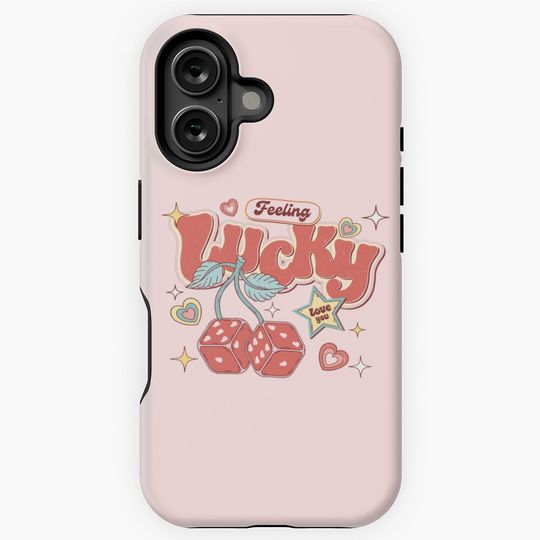 Feeling Lucky Dice Love Valentine's Day  iPhone Case