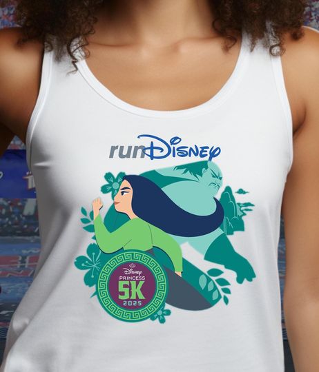 Disney Princess Half Marathon Weekend 5K, Princess Half Marathon Running Shirt, Disney Princess Tank Top