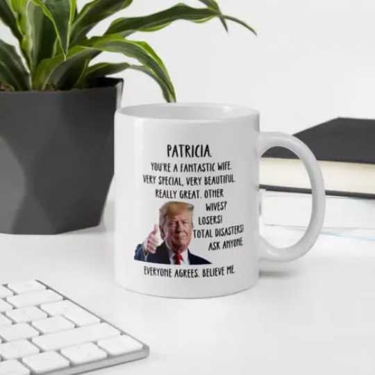 Personalized Trump You're A Fantastic Wife Valentine's Day Gift For Wife Mug